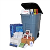 50 Person School Survival Kit stored in one large container has all the supplies you'll need to be prepared in an emergency.