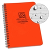 All Weather Side Spiral Notebook 4x7 Orange