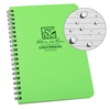 All Weather Side Spiral Notebook 4x7 Hi Vis Green