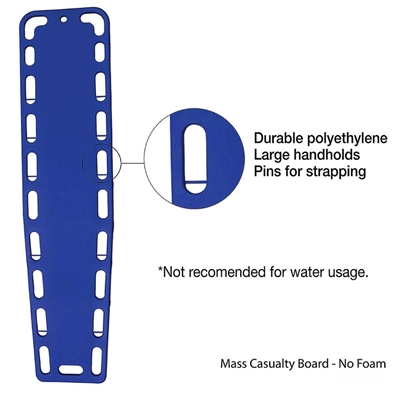 Plastic Backboard - Full Length