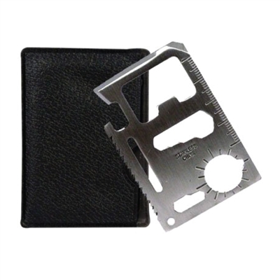 11-in-1 Survival Credit Card Multi Pocket Tool