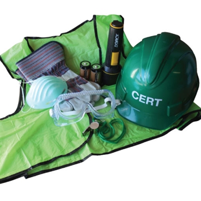 Basic CERT Kit incudes everything you need for an emergency.