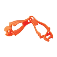 Squids 3400 Glove Clip Holder - Dual Clips - Orange