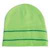 Knit Beanie Hi Visability Lime