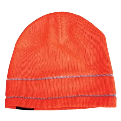 Knit Beanie Hi Visibility Orange