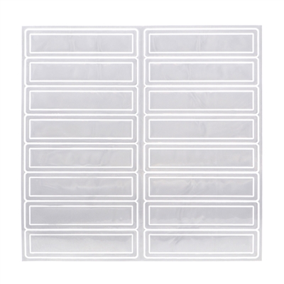 Reflective Adhesive Strips - White