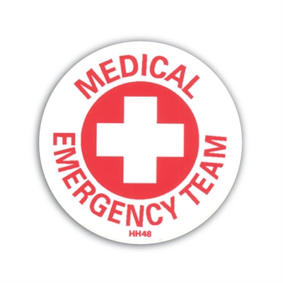 Hard Hat Emblem - Medical Team