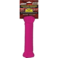 Nylon 550 Paracord Pink 50 ft