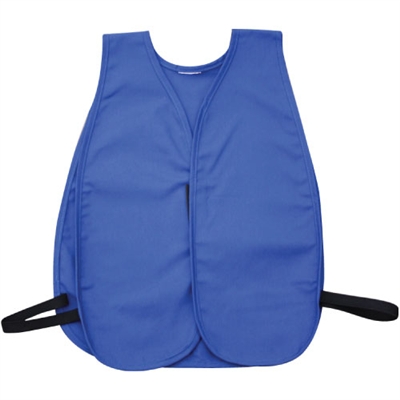 One-Size Printable Cloth Industrial Safety Vest - Royal Blue