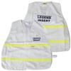 Incident Command Vest with Stripes - White