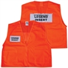 ICS Deluxe Mesh Vest Orange