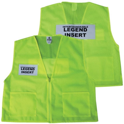 ICS Deluxe Mesh Vest - Lime