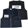 Deluxe ICS Cloth Safety Vest - Black