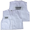 Deluxe ICS Cloth Safety Vest - White