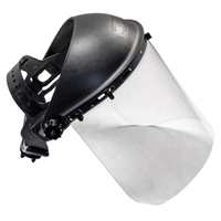 face shield with headgear