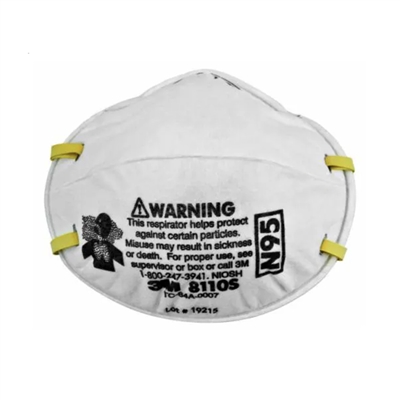 N95 Particulate Respirators SMALL - 20-Pack 3M 8110S mask