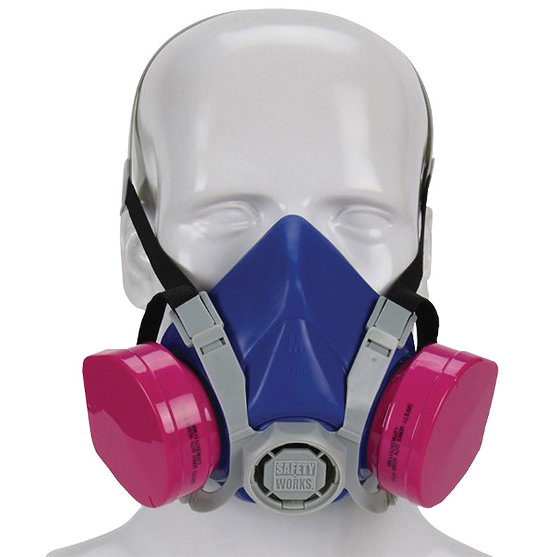 MSA Toxic Dust Respirator Mask | P100 NIOSH Filters