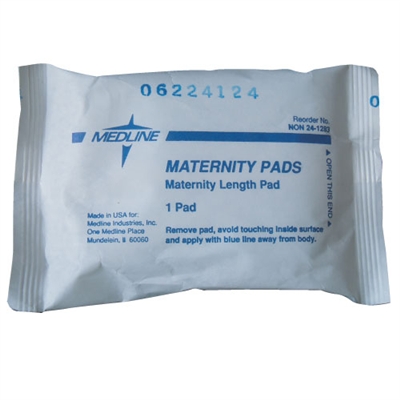 Individually wrapped sanitary napkin