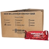 Millennium Energy Bar - Raspberry - Case of 144