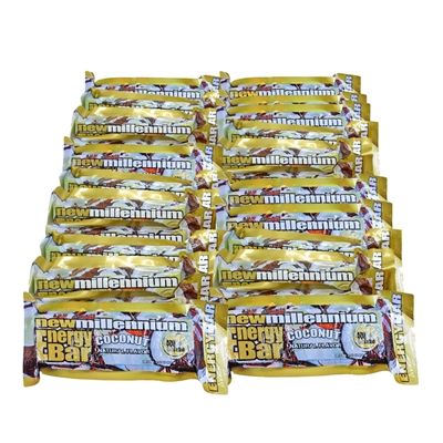 Millennium Energy Bar - Coconut - 24-Pack