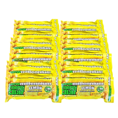 Millennium Energy Bar - Lemon - 24-Pack