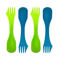 Plastic 3-in-1 Spork - 4 Pack