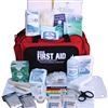 This 15 person duffle bag first aid kit is equipped with everything a first responder would need.