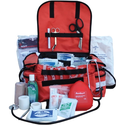 This first aid kits is designed for the first responder. It has everything you would need inside for any emergency.