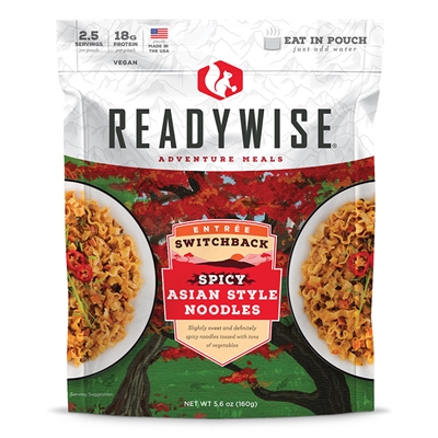 Readywise Switchback Spicy Asian Style Noodles