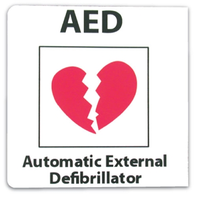 Accuform AED Projection Sign PSP721