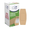 Sheer Plastic Adhesive Bandage 2 in x 4.5 in - 50-Pack