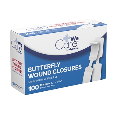 Butterfly Wound Closure Medium - 100-Pack