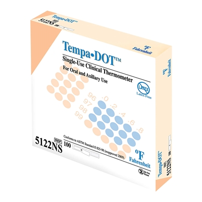 tempa dot thermometer 100 pack