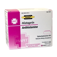 Histaprin Allergy Relief Tablets - 50 Pack