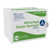 gauze pads non sterile 4 in x 4 in 200 pack