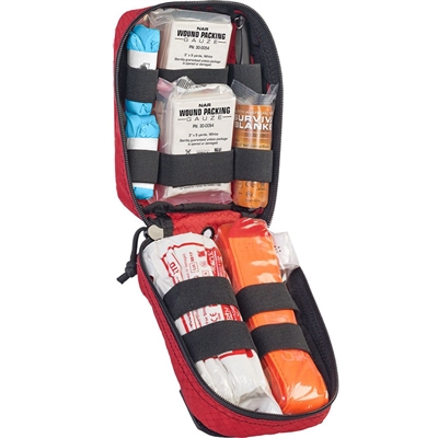 This bleeding control kit comes with easy to use tools to help save lives in the event of a life threatening event.