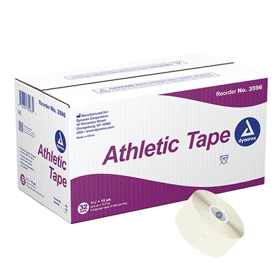 Athletic Tape 1 1/2" x 15 Yds. - 32-Pack