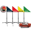 Treatment Area Flag Kit 4 Pack