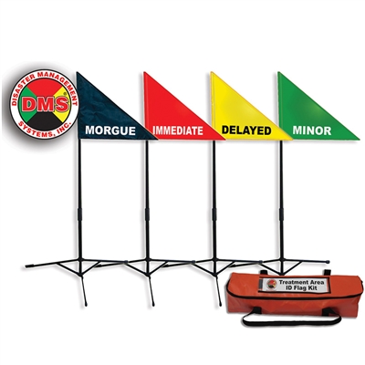 Treatment Area Flag Kit 4 Pack