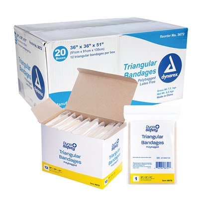 triangular bandage 36 in 240 pack