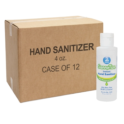 Antibacterial Hand Sanitizer - 4 oz. 12 Case