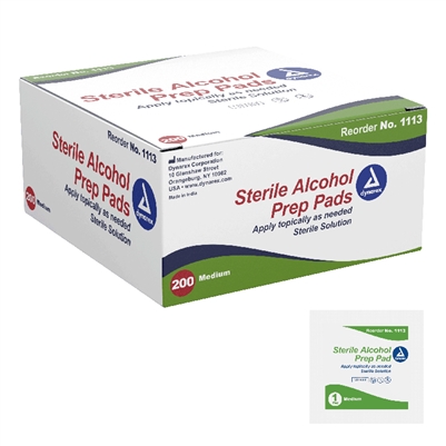 alcohol prep pads 200 pack