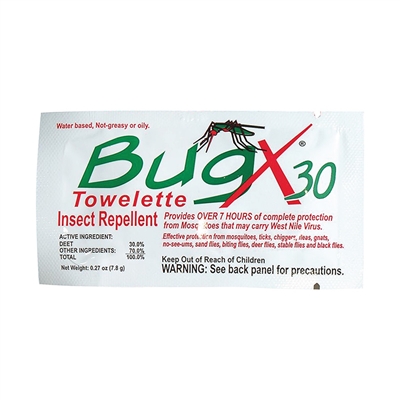 Bug X Insect Repellent Towelette