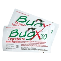 Bug X Insect Repellent Towelettes 10-Pack