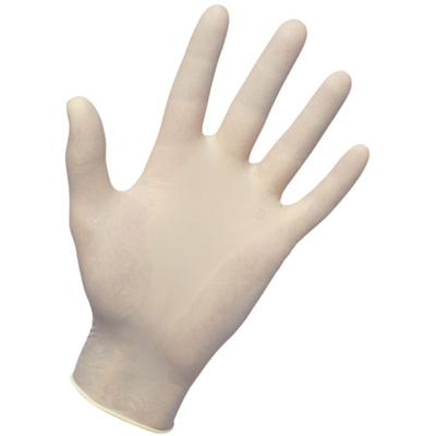 Latex Exam Gloves Large 100 pack