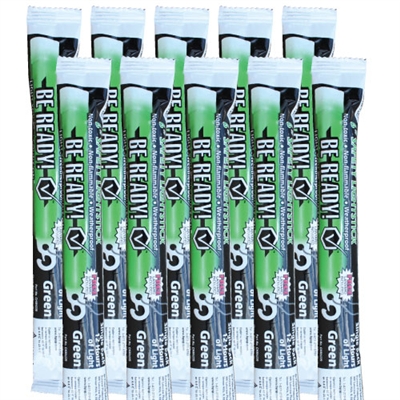 Light Stick 12 Hour Green 10 Pack