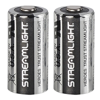 Streamlight 123 Lithium Batteries 2 Pack