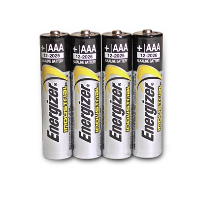 Energizer AAA Alkaline Batteries 4 Pack