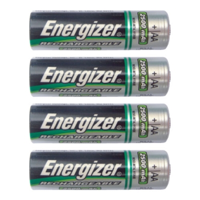 Energizer AA Rechargeable Batteries 4 Pack