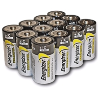 Energizer C Alkaline Batteries 12 Pack